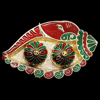 Elephant Face Kumkum Dibbi