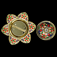 Single Flower KumKum Dibbi Single Flower KumKum Dibbi