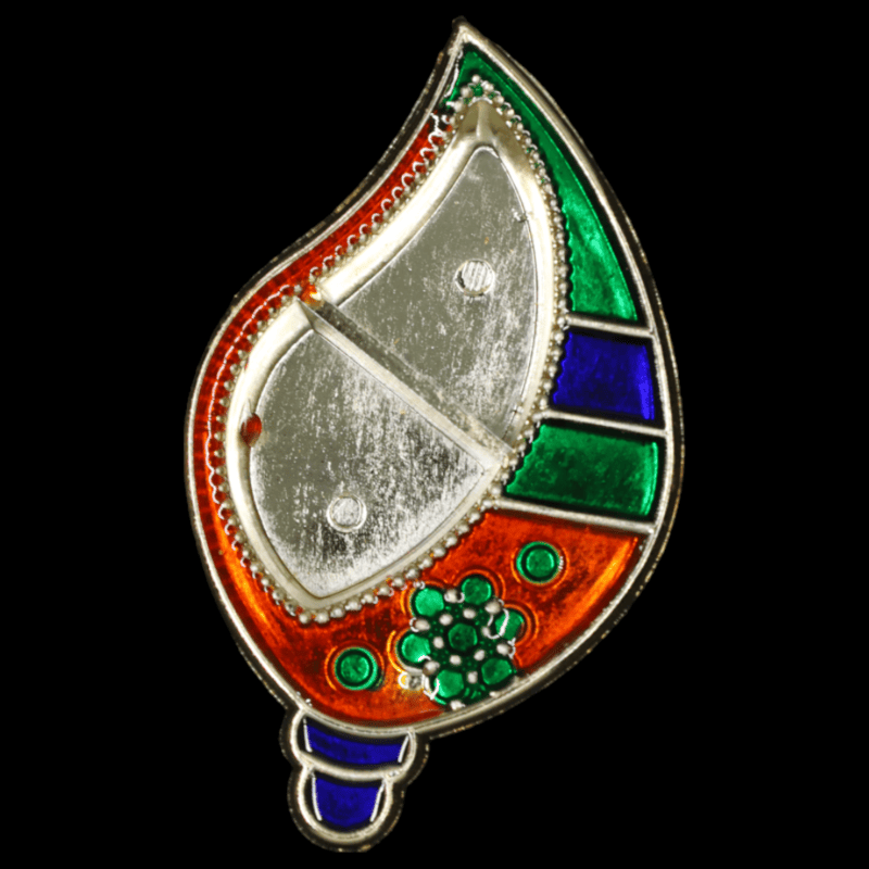 Shank Slotted Kumkum Dibbi Small Shank Slotted Kumkum Dibbi Small