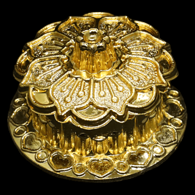 Kumkum Dibbi Medium Gold