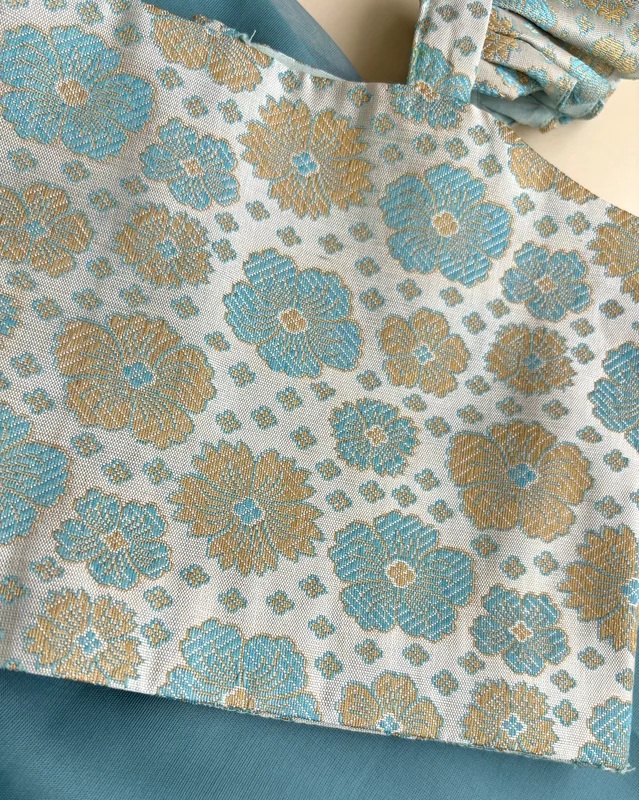 Ocean Pearl Sharara Set