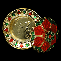 Kumkum Dibbbi Medium Colour Enamel