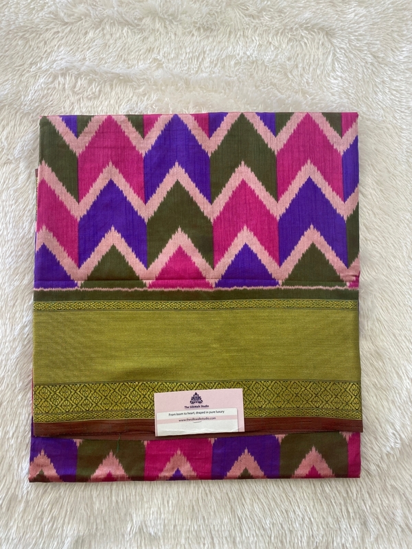 Tamanna - The Ikkat Print Sarees SWS226