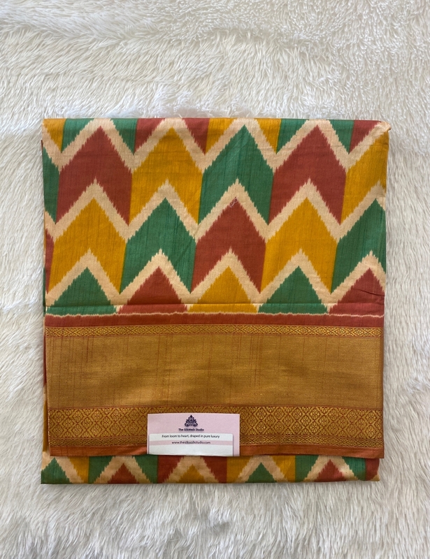 Tamanna - The Ikkat Print Sarees SWS226