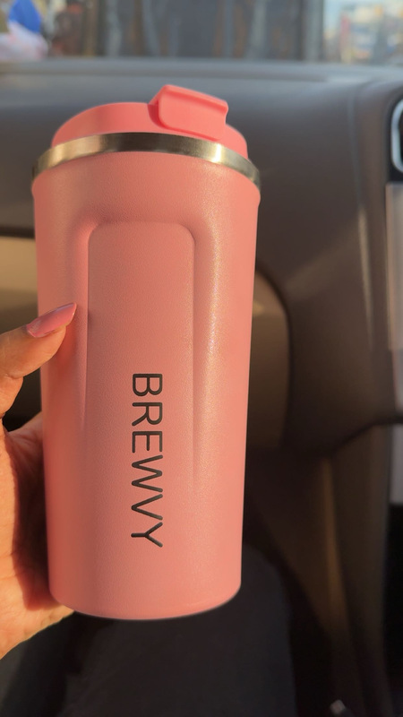 Pistachio - Insulated on the  go mug | temperature display | Spill proof |510 mL