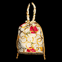 Silk Cloth Bags Mini  4.5*4.5*7 Mix 6 Colours