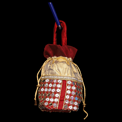 Grand Embroidery Cloth Bags 3*3*7 Mix 6 Colours