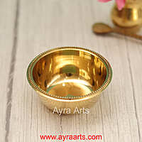 Pure Brass Plain Katori Bowl