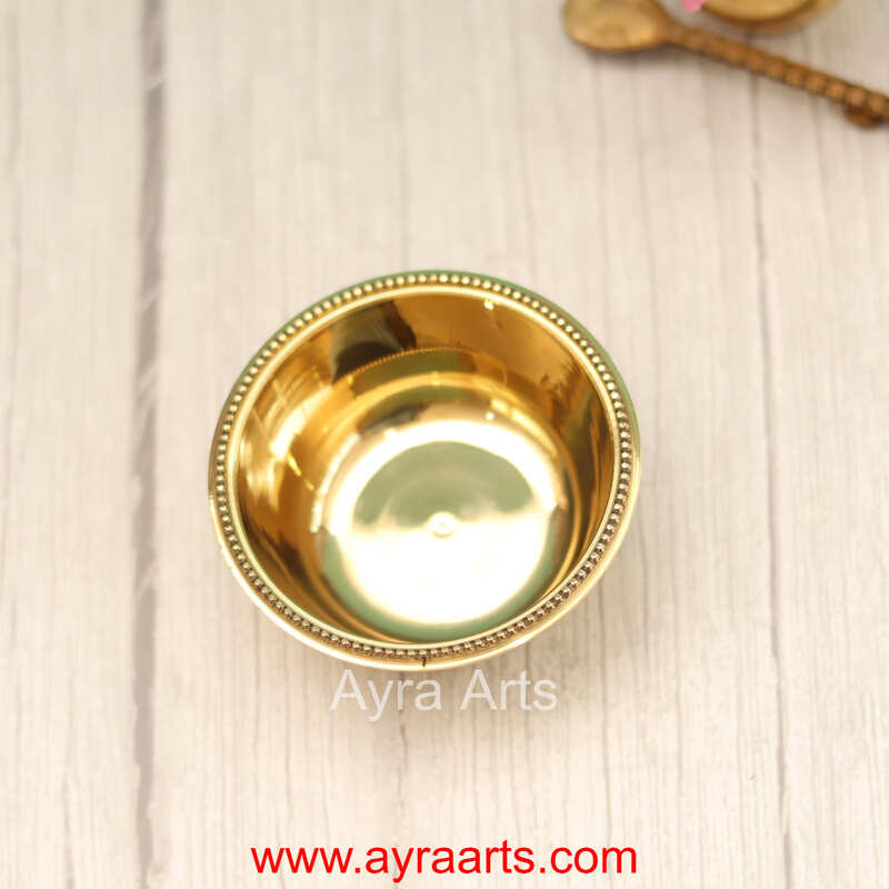 Pure Brass Plain Katori Bowl