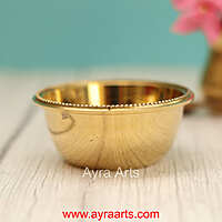 Pure Brass Plain Katori Bowl