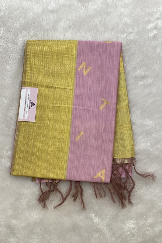 Sarah - Semi Linen Tussar Sarees -SWS533