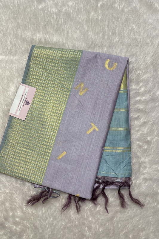 Sarah - Semi Linen Tussar Sarees -SWS533