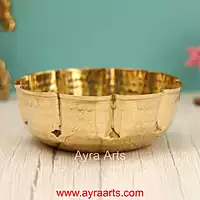 Brass Carving Bowl for Home Decoration