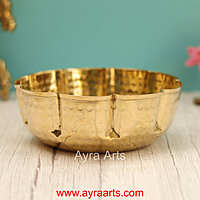 Brass Carving Bowl for Home Decoration