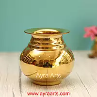 Pure Brass Kalash Lota