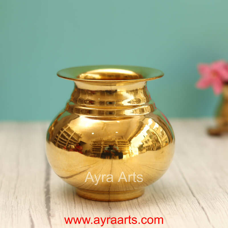 Pure Brass Kalash Lota