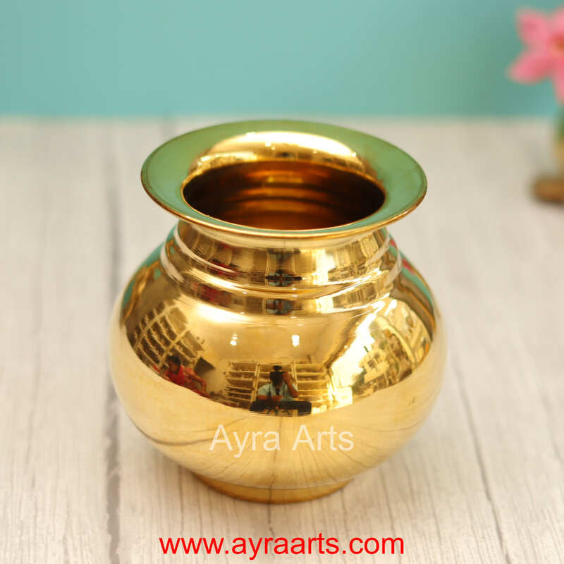 Pure Brass Kalash Lota