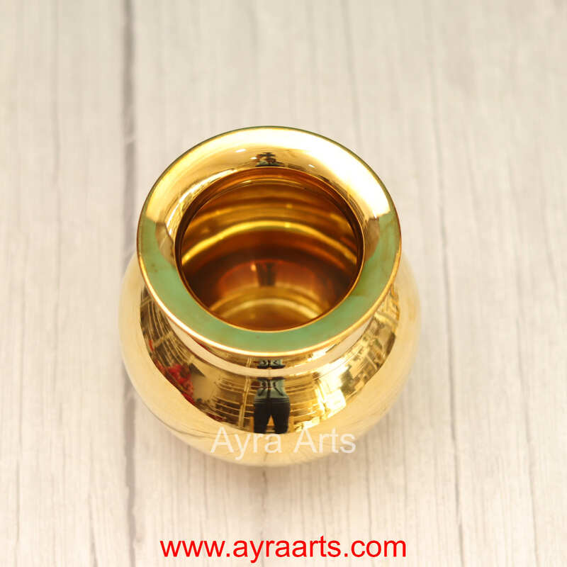 Pure Brass Kalash Lota