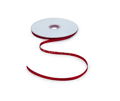 Grosgrain Ribbon Thin - Coral