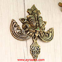 Brass Wall Hanging Yali - 7.5 Inch Length