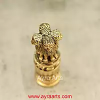 Premium Brass Ashoka Pillar 4 Inch Height