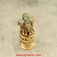 Premium Brass Ashoka Pillar 4 Inch Height