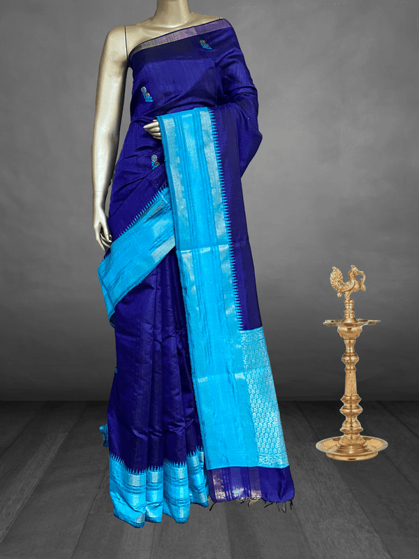 Parvathi - The Jala Butti Raw Silk Saree 18920