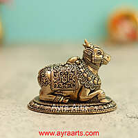 Premium Brass Nandi 2 Inch Height