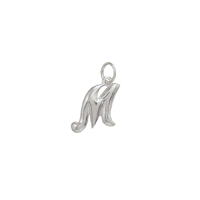Silver M Pendent/Dollar for Men and Women