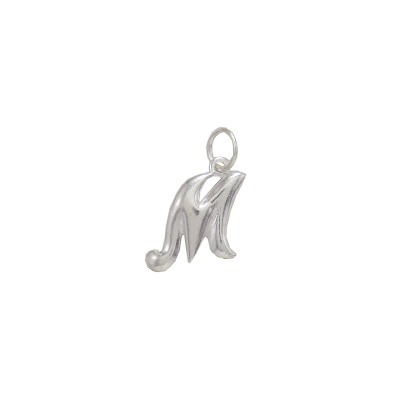Silver M Pendent/Dollar for Men and Women