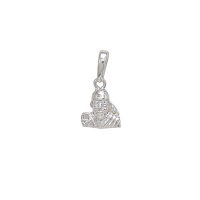 Silver Saibaba Pendent