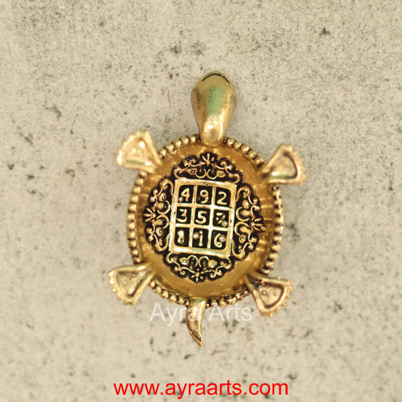 Premium Brass Tortoise 2.9 Inch Length