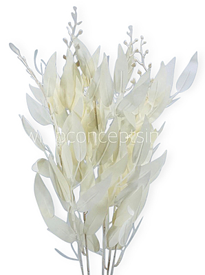 Leaves Stick Bunch - Ivory-AntiqueWhite