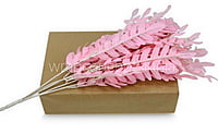 Baby Pink Leaves Stick Bunch