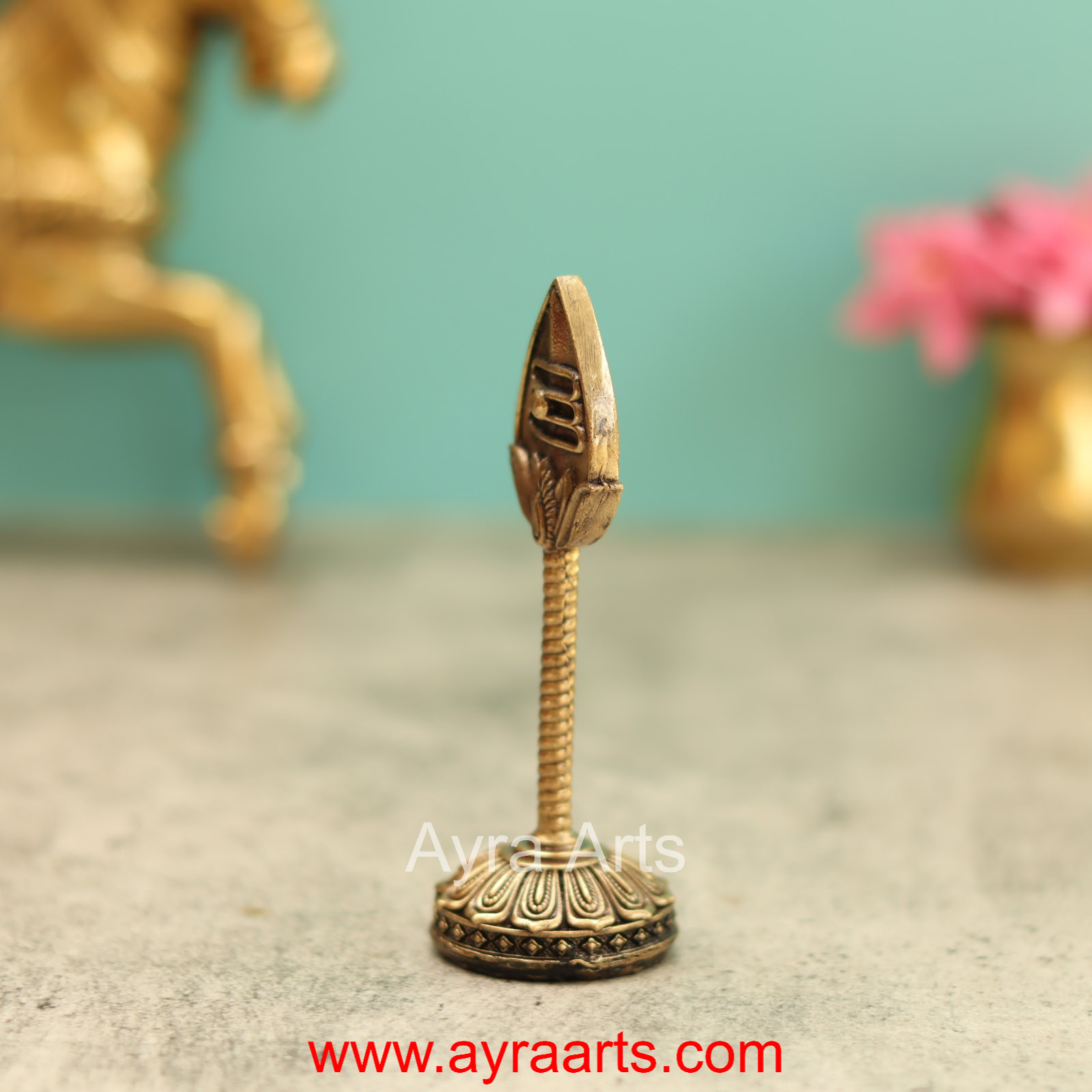 Premium Brass Vel 4 Inch Height