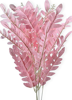 Baby Pink Leaves Stick Bunch