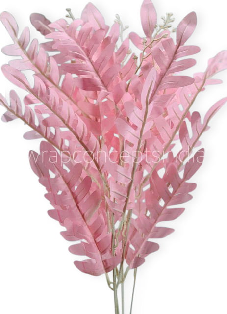 Baby Pink Leaves Stick Bunch
