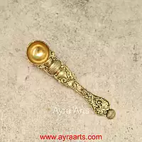Premium Brass Udharani Spoon 5 Inch Length