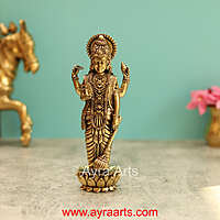 Premium Brass Standing Vishnu 7 Inch Height