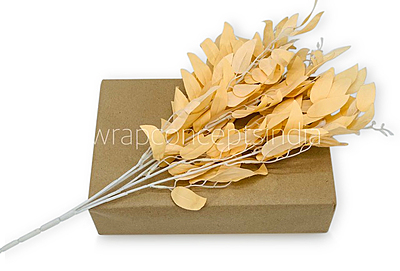 Leaves Stick Bunch - Ivory-AntiqueWhite