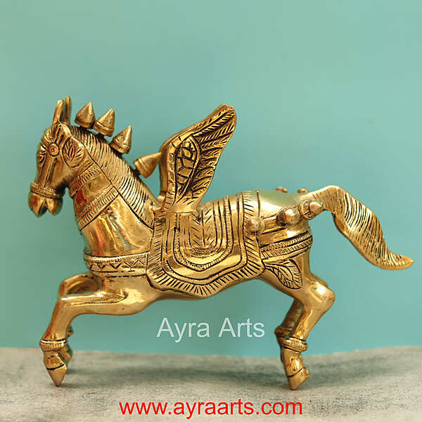 Brass Horse 7 Inch Height