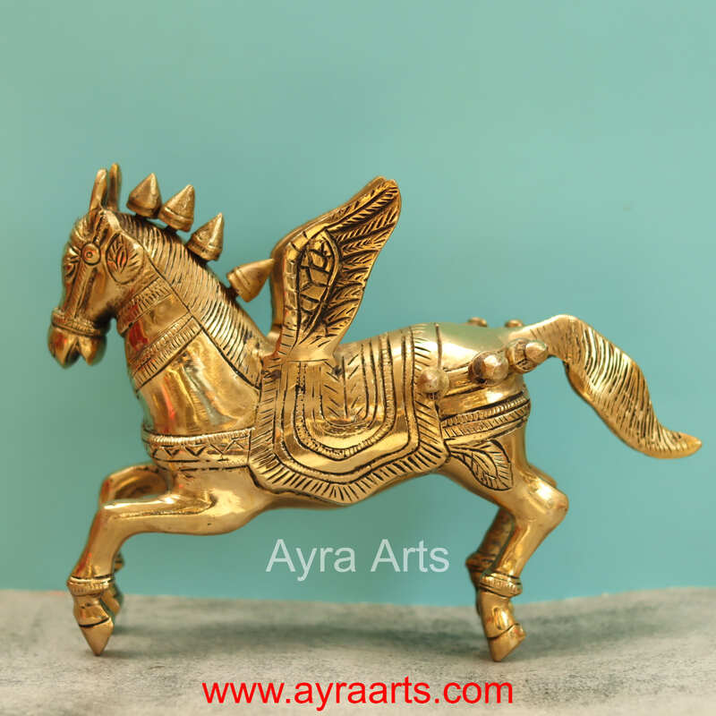 Brass Horse 7 Inch Height