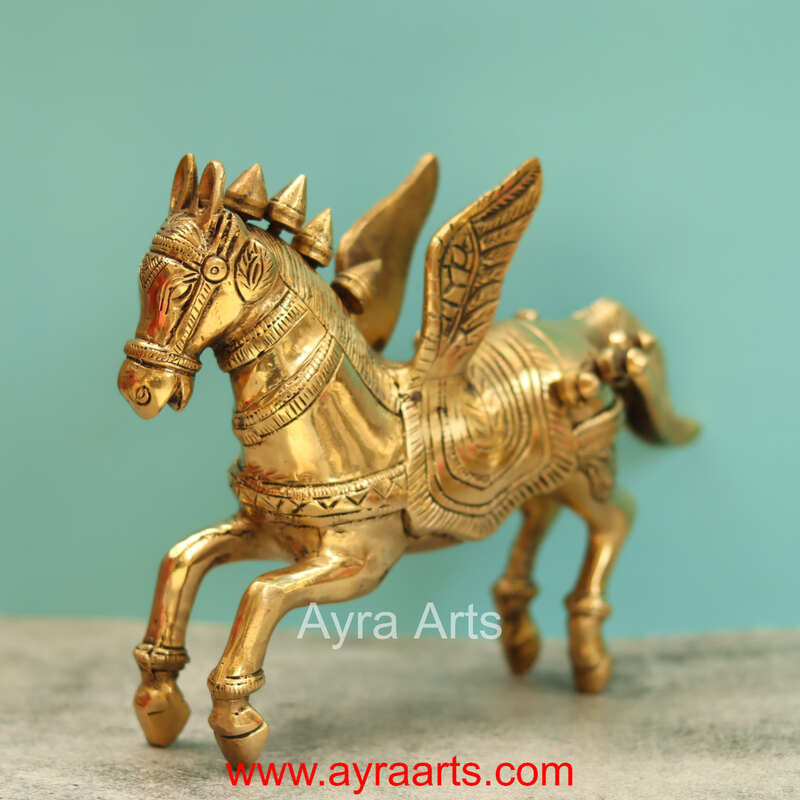 Brass Horse 7 Inch Height