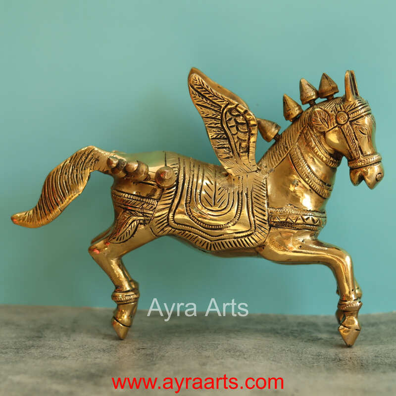 Brass Horse 7 Inch Height