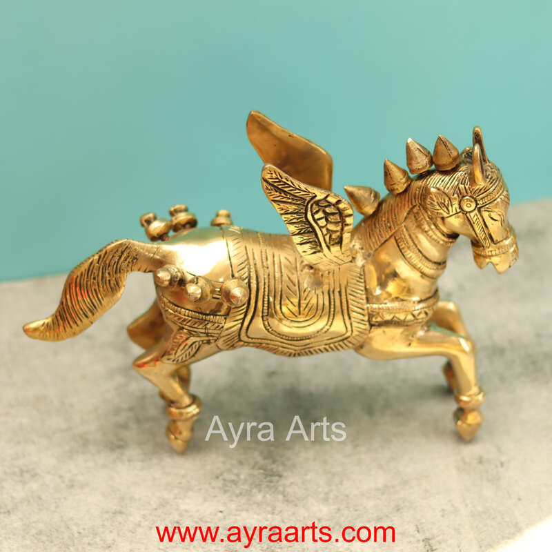 Brass Horse 7 Inch Height