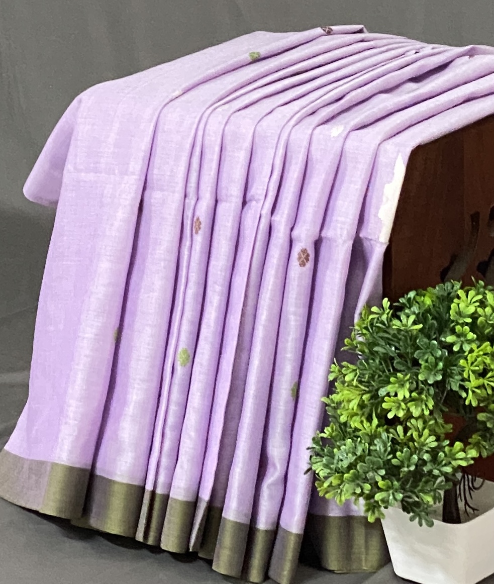 Tanu – The Handloom Jamdani Saree in Floral Design 19062