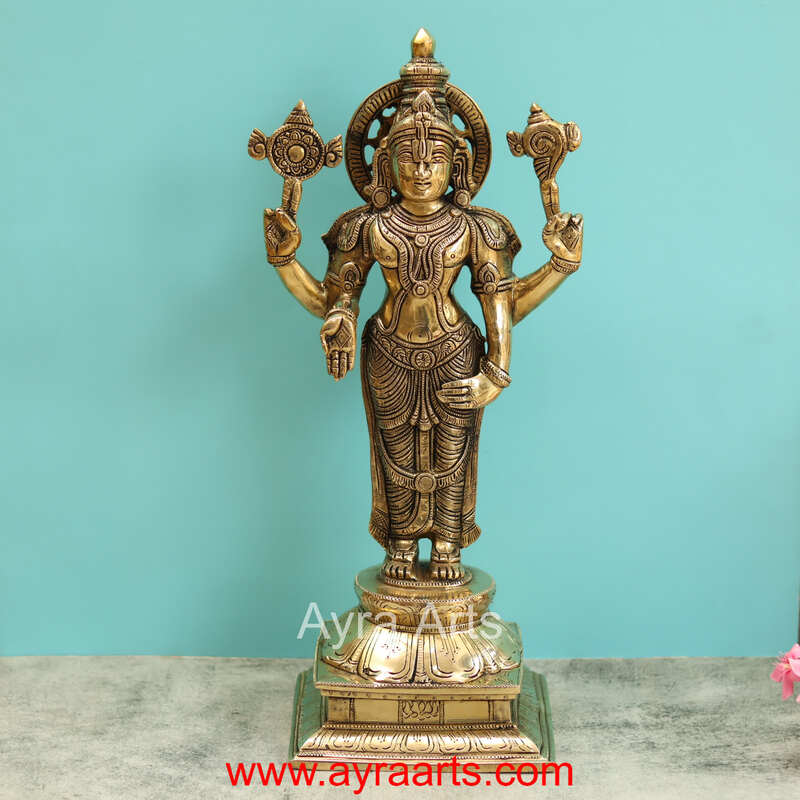 Brass Balaji Idol - 18 Inch Height