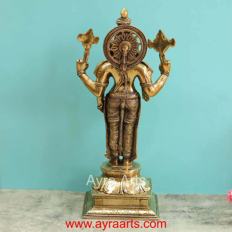 Brass Balaji Idol - 18 Inch Height