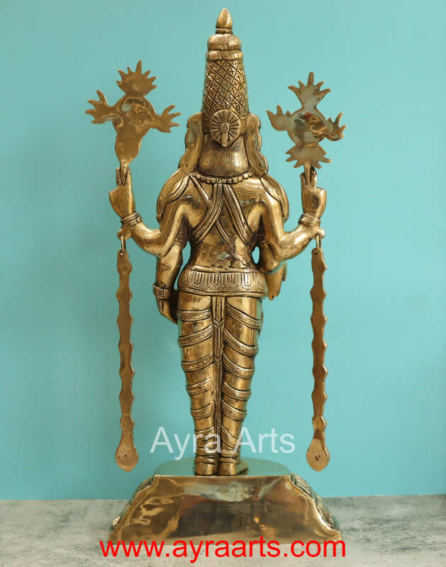 Brass Balaji Idol - 23 Inch Height