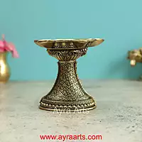 Premium Brass Diya 3 Inch Height
